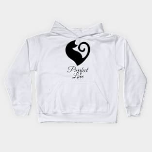 Purrfect Love Kids Hoodie